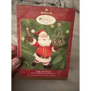 Hallmark Keepsake Ornament Collector's Club JINGLE BELL KRINGLE 2000 Christmas